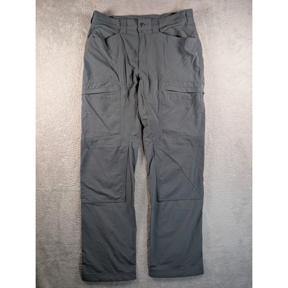 Alaskan Hardgear Duluth Trading Co Mens Gray Tactical Cargo Work Pants 34x34 BLE